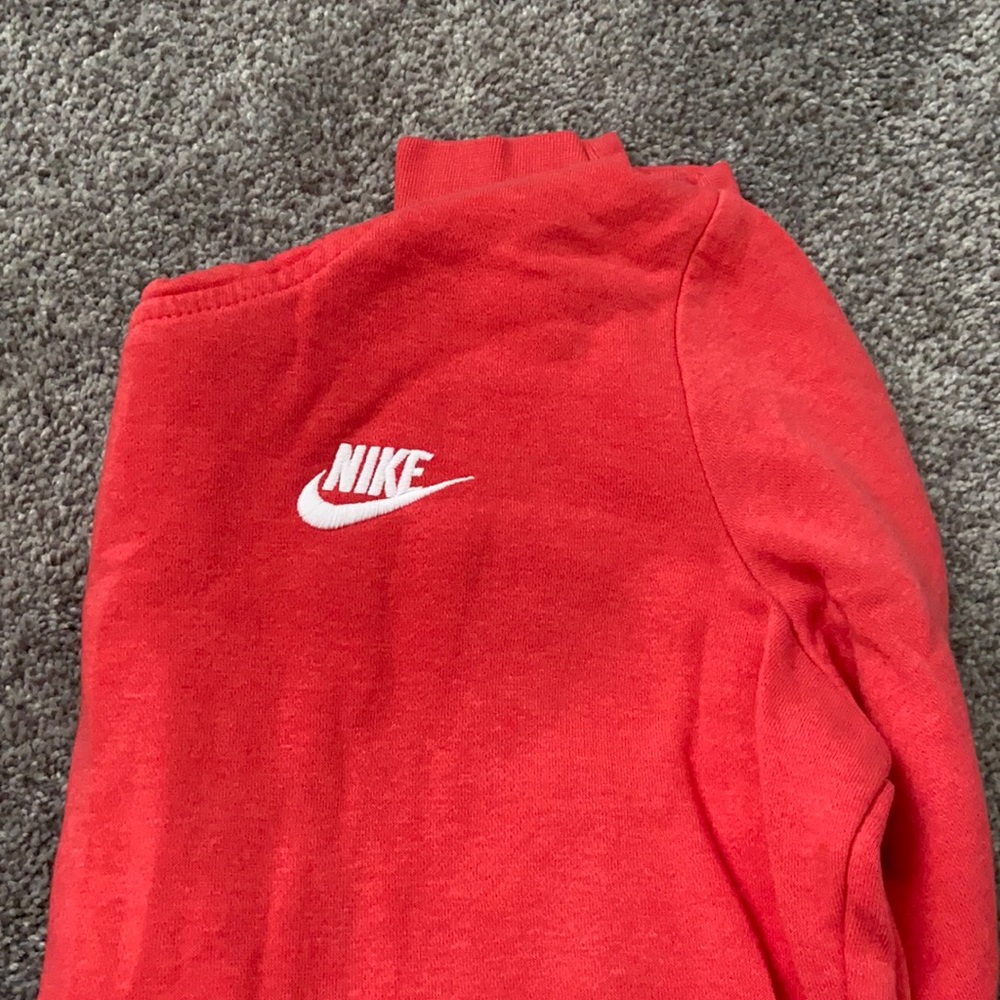 Turtle neck nike sweatshirt, pink, lightly worn